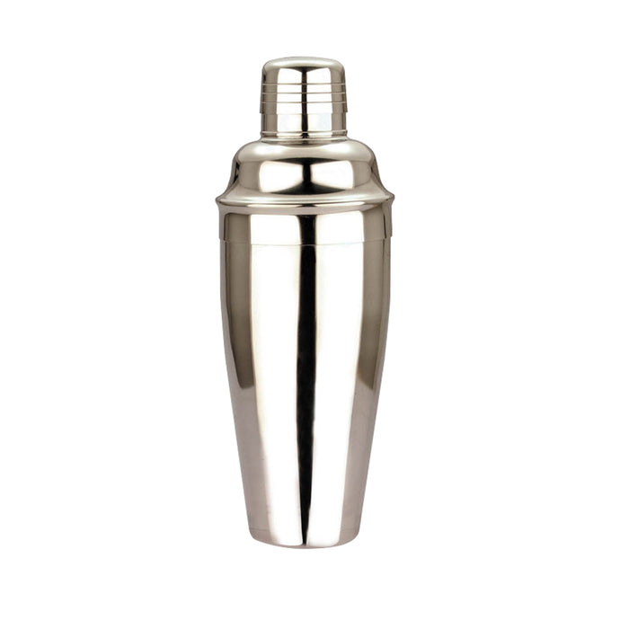 Stainless Steel Polished Cocktail Shaker 3 Piece