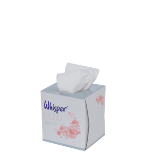 Whisper Facial Tissue Cube