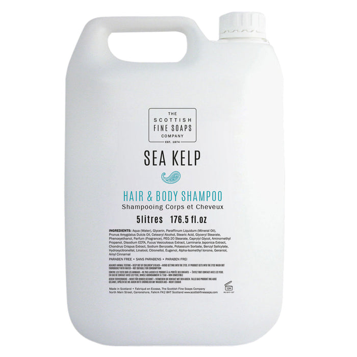 Scottish Fine Soaps Sea Kelp Hair & Body Shampoo Bulk Refill