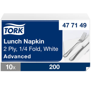 Tork® Lunch Napkin White 2ply