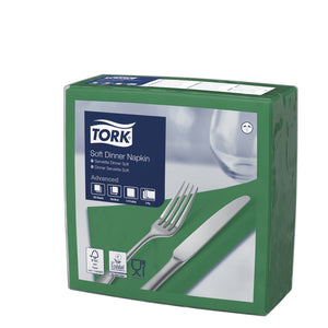 Tork® Dinner Napkin Pine Green 3ply