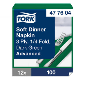 Tork® Dinner Napkin Pine Green 3ply