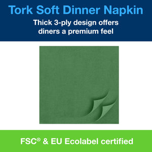 Tork® Dinner Napkin Pine Green 3ply