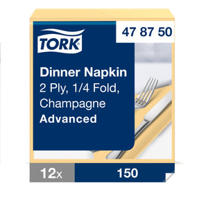 Tork® Dinner Napkin Champagne 2ply